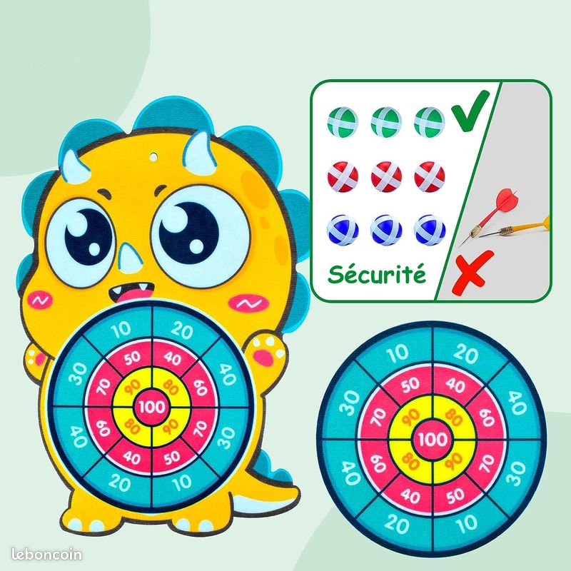 Jeu De Cible Fléchettes éléphant Avec 12 Balles Velcro - Pour Enfants 3-12 Ans, Intérieur/extérieur Jeu De Cible Fléchettes éléphant Avec 12 Balles Velcro - Pour Enfants 3-12 Ans, Intérieur/extérieur