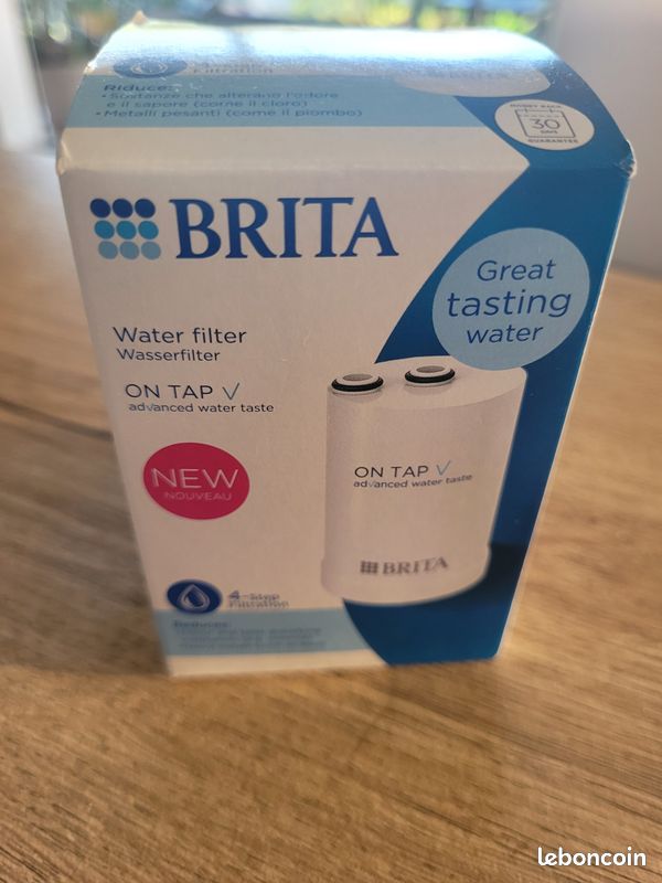 BRITA, Filtre à Eau sur Robinet, On Tap, 1 Cartouche Filtrante incluse