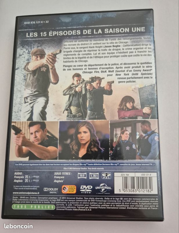 Dvd Chicago Police Department Saison 1 (image 2)