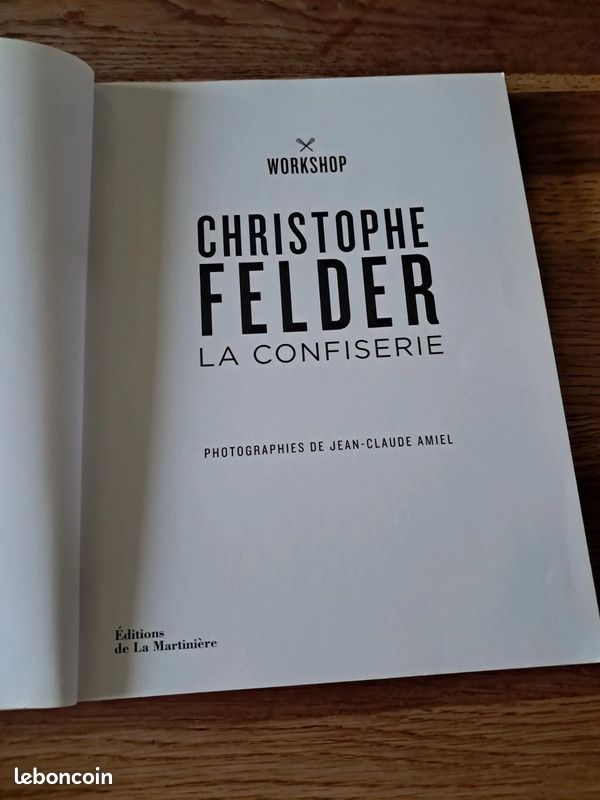 Livre dédicassé Christophe Felder la confiserie (image 5)