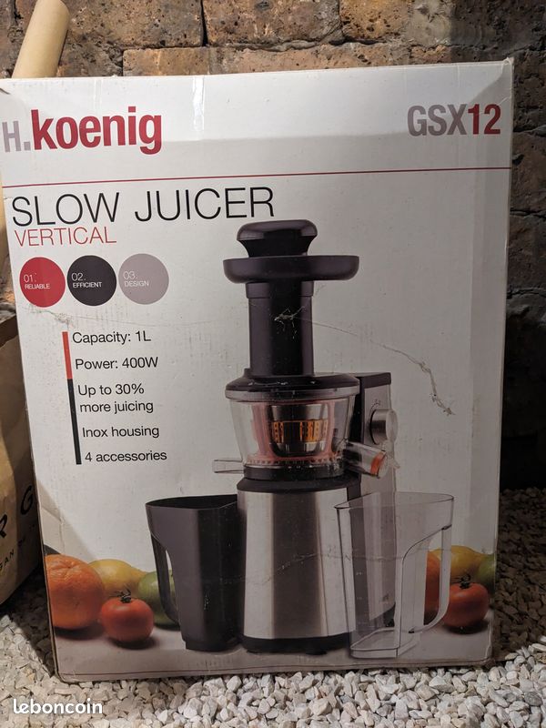 Extracteur de jus Slow Juicer Électroménager