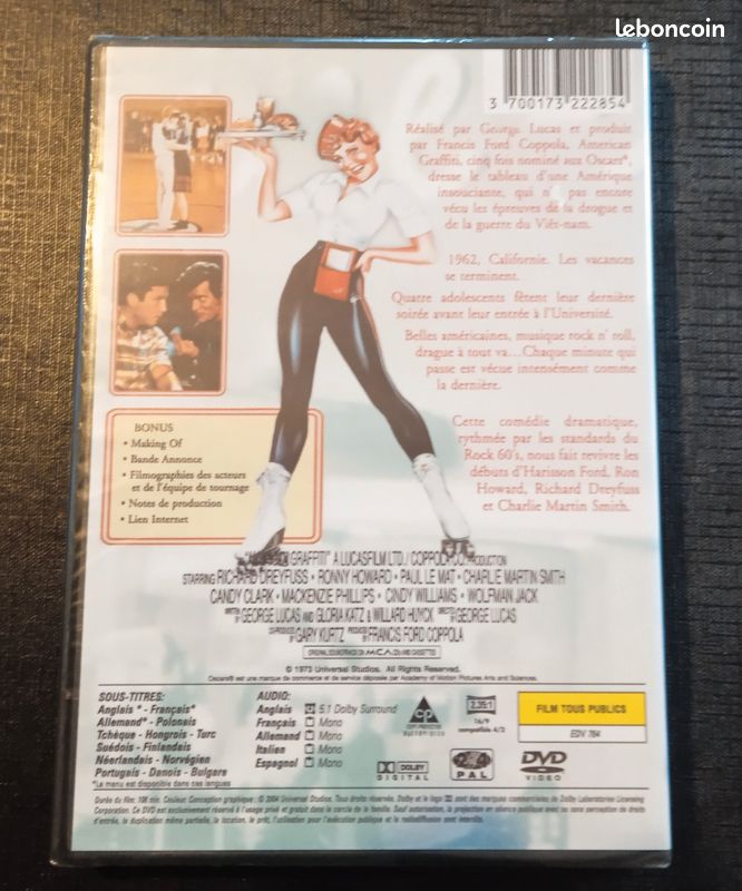 DVD American Graffiti - Neuf sous blister (image 2)