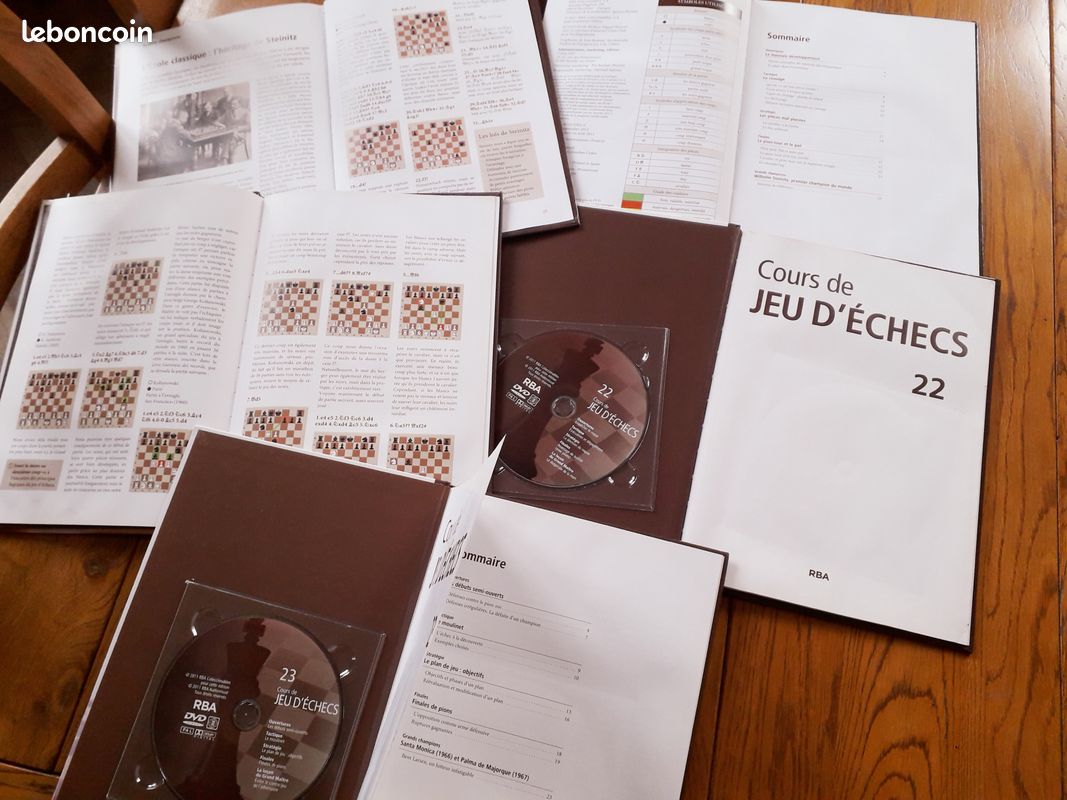 Initiation aux échecs (5 livrets+ 5 DVD) (image 2)