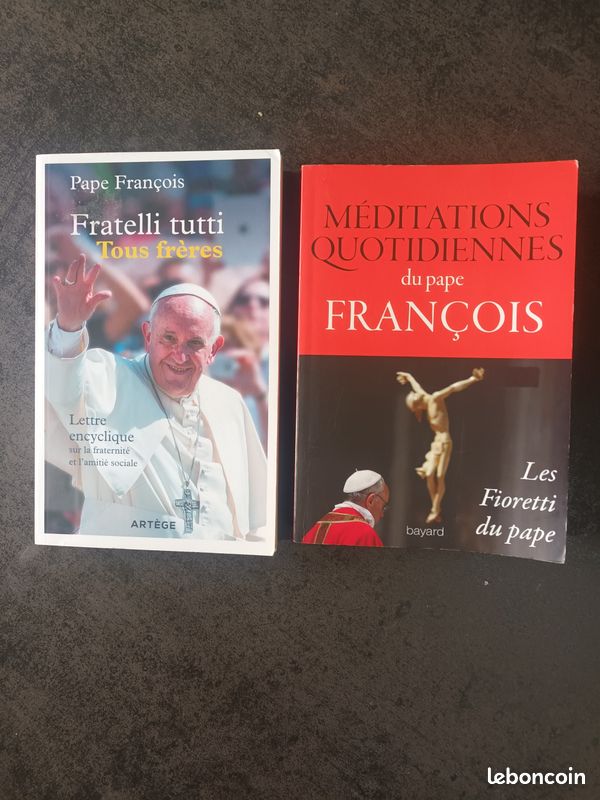 2 livres Pape François (image 1)