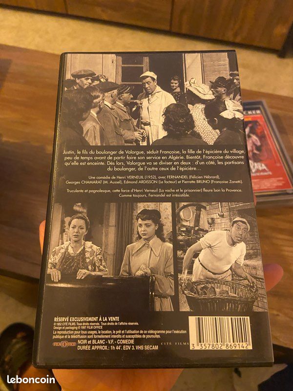 Deux cassettes VHS avec Fernandel (image 5)
