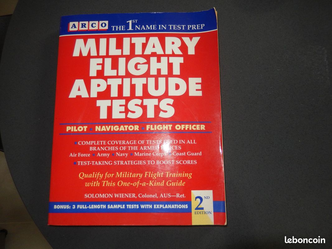 Military flight aptitude tests (image 1)