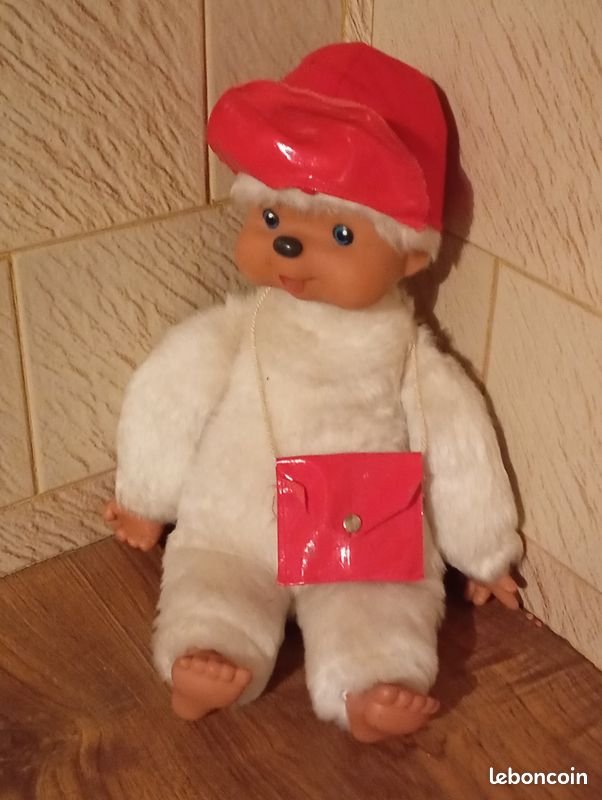 Vintage peluche Kiki grand-père (20cm