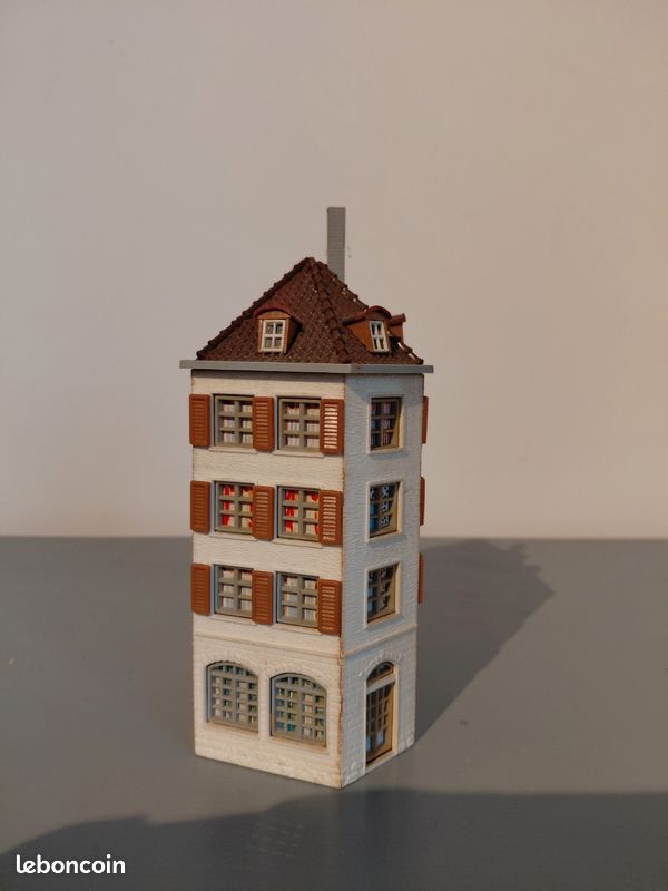 Maquette immeuble de ville ho (image 1)