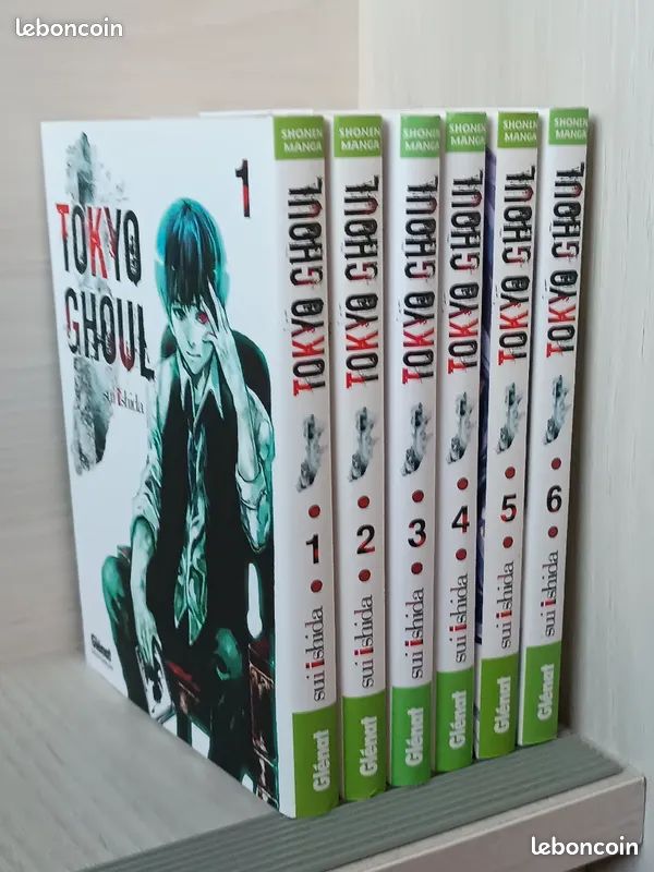 Lot Mangas : Tokyo Ghoul (tomes 1 à 6) (image 1)