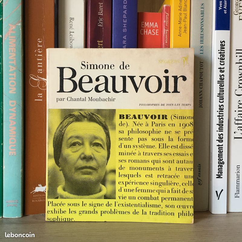 Simone de Beauvoir ou le souci de différence - Chantal Moubachir (image 1)