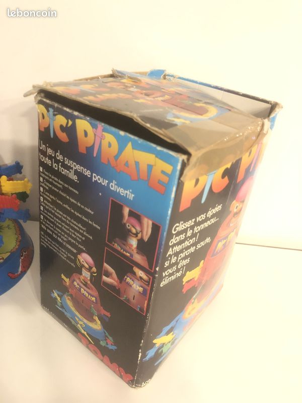 Jeu de société vintage Pic Pirates de TOMY années 80 (image 3)