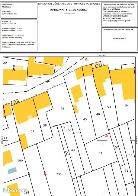 Terrain viabilisé · à Wintersbourg · 78 000 €