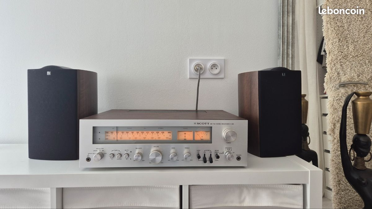 Ampli SCOTT R326 et enceintes KEF iQ1 sp3499 (image 1)