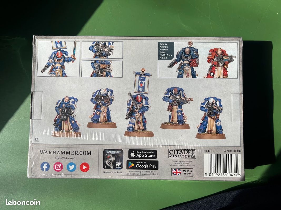 Space Marines – Sternguard Veteran Squad – Games Workshop Warhammer 40000 – Scatola Nuova