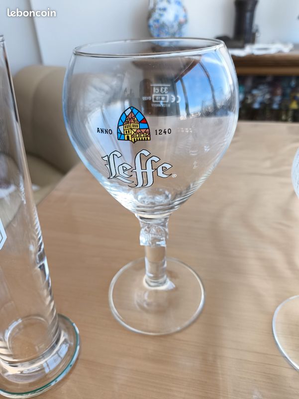 Lot De 4 Verres à Bières "Anse" 32cl Transparent