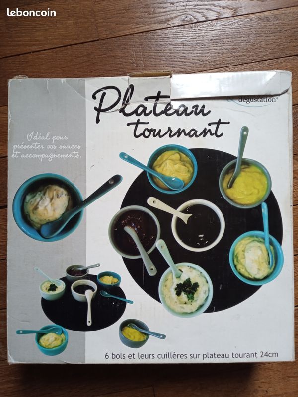 Plateau tournant apéritif (image 2)