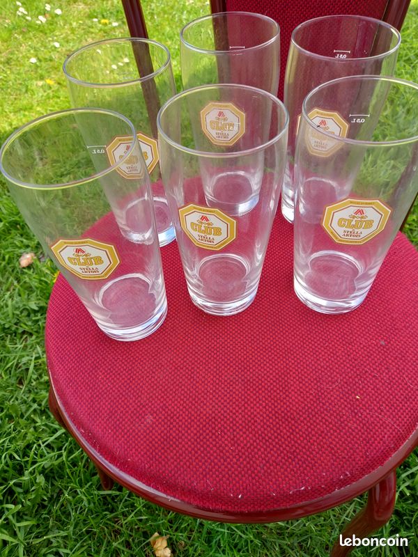 Dkristal Lot De 6 Verres à Pinte Sella – 350 Ml, Verre Fin Et Résistant, Brillant Et Léger