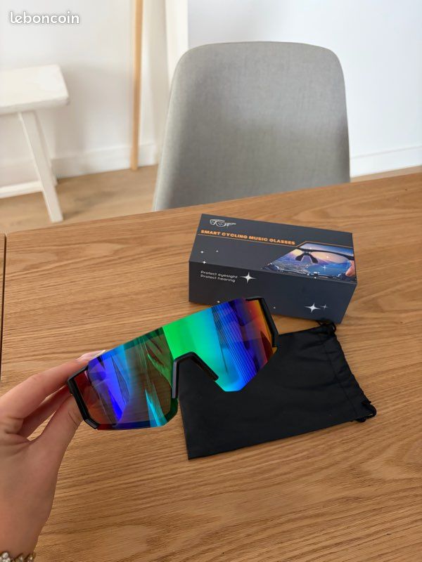 Lunettes de vélo connectées (image 1)