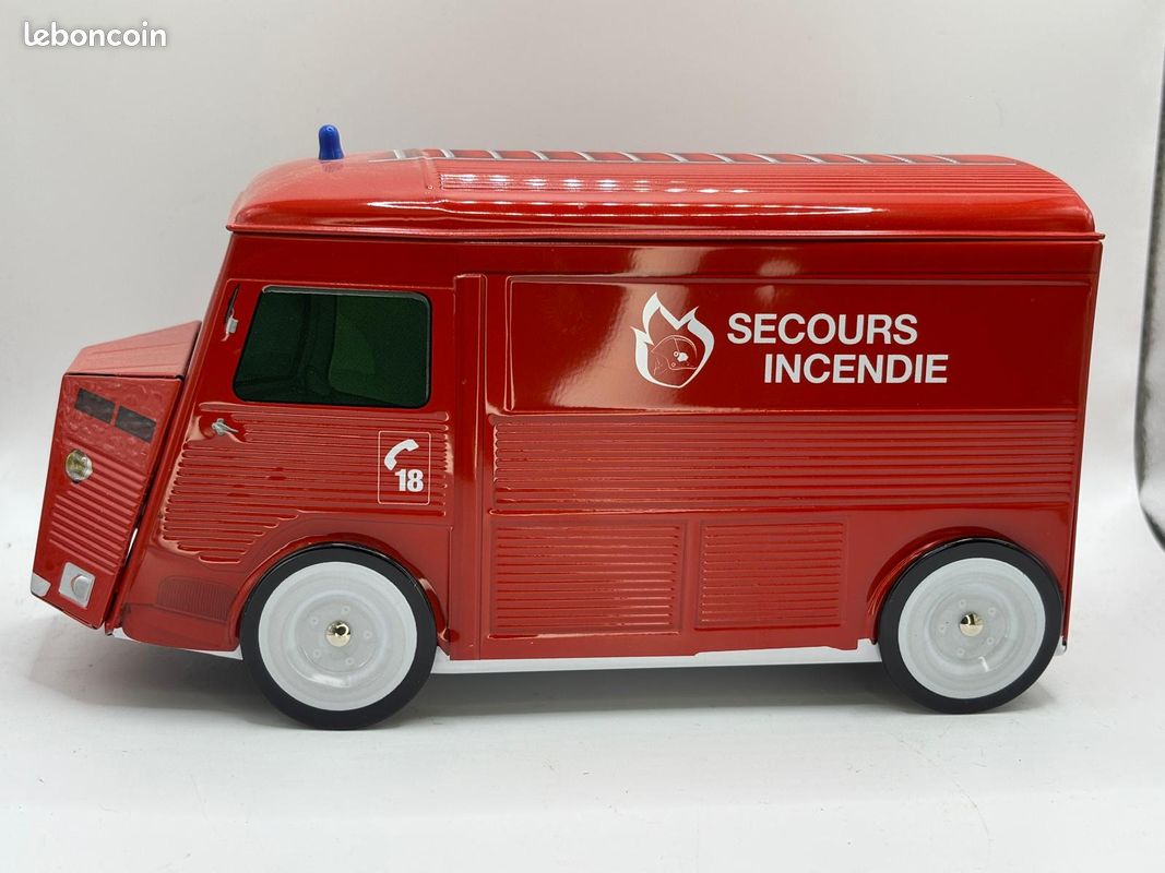 Modèle Réduit Citroën Type H Pompiers - Échelle 1/43 - Marque Eligor - SD Incendie Ile De France