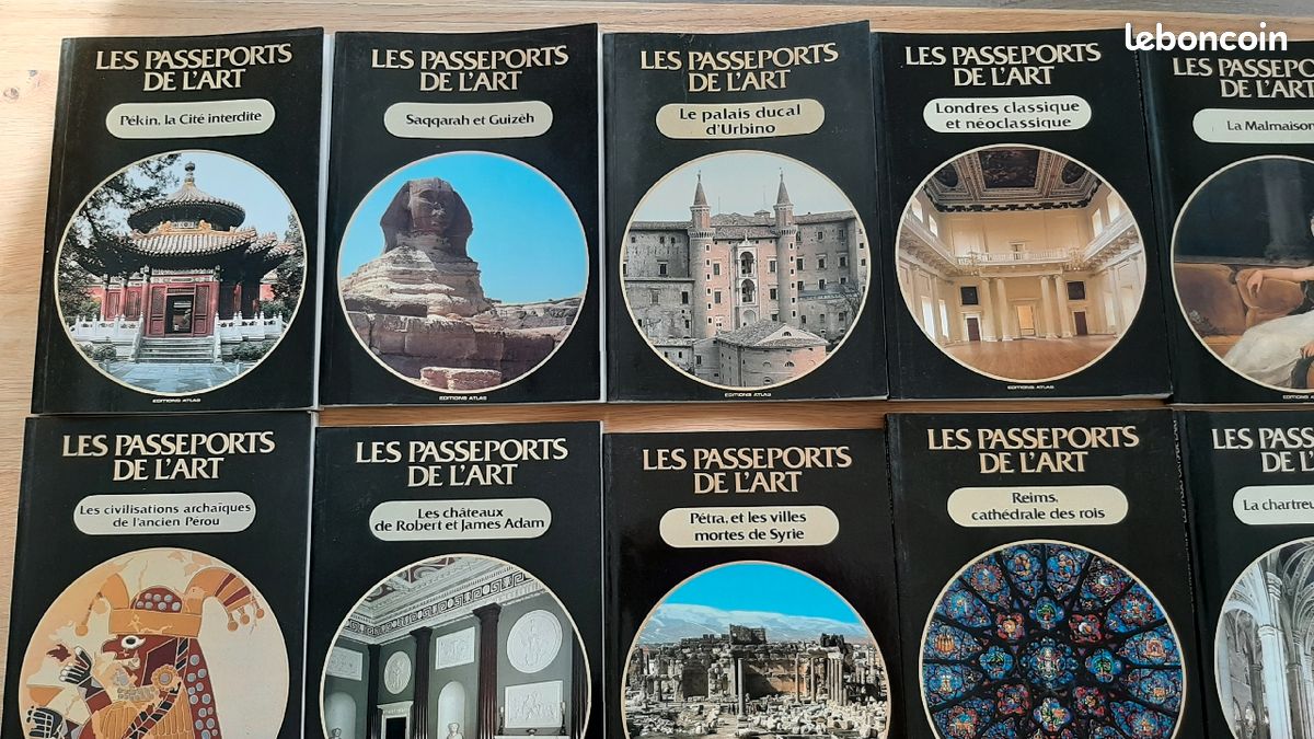 Lot de 43 livres les passeports de l'art édition Atlas (image 3)