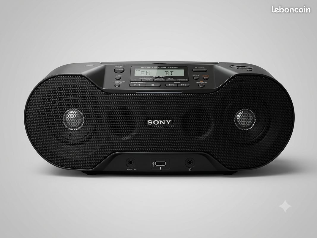 Radio CD/Bluetooth/USBSony ZS- RS60BT (image 1)