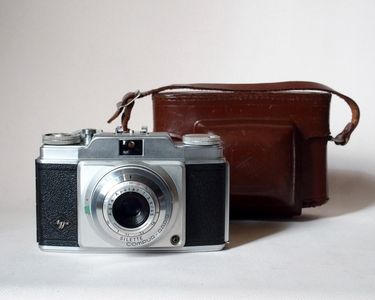 Agfa Silette 1 (1953) avec rare Compur Rapid 1/500 sec - Photo, audio & vidéo