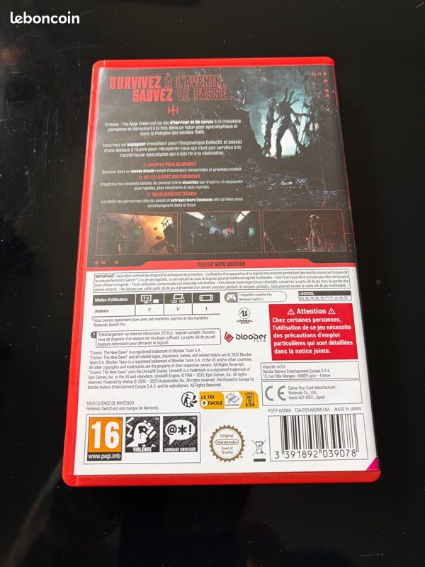 Cronos Nintendo switch 2 tbe (image 2)