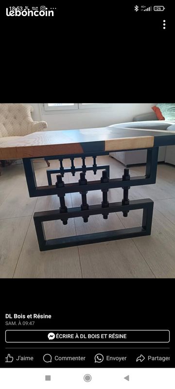 Table résine epoxy (image 2)