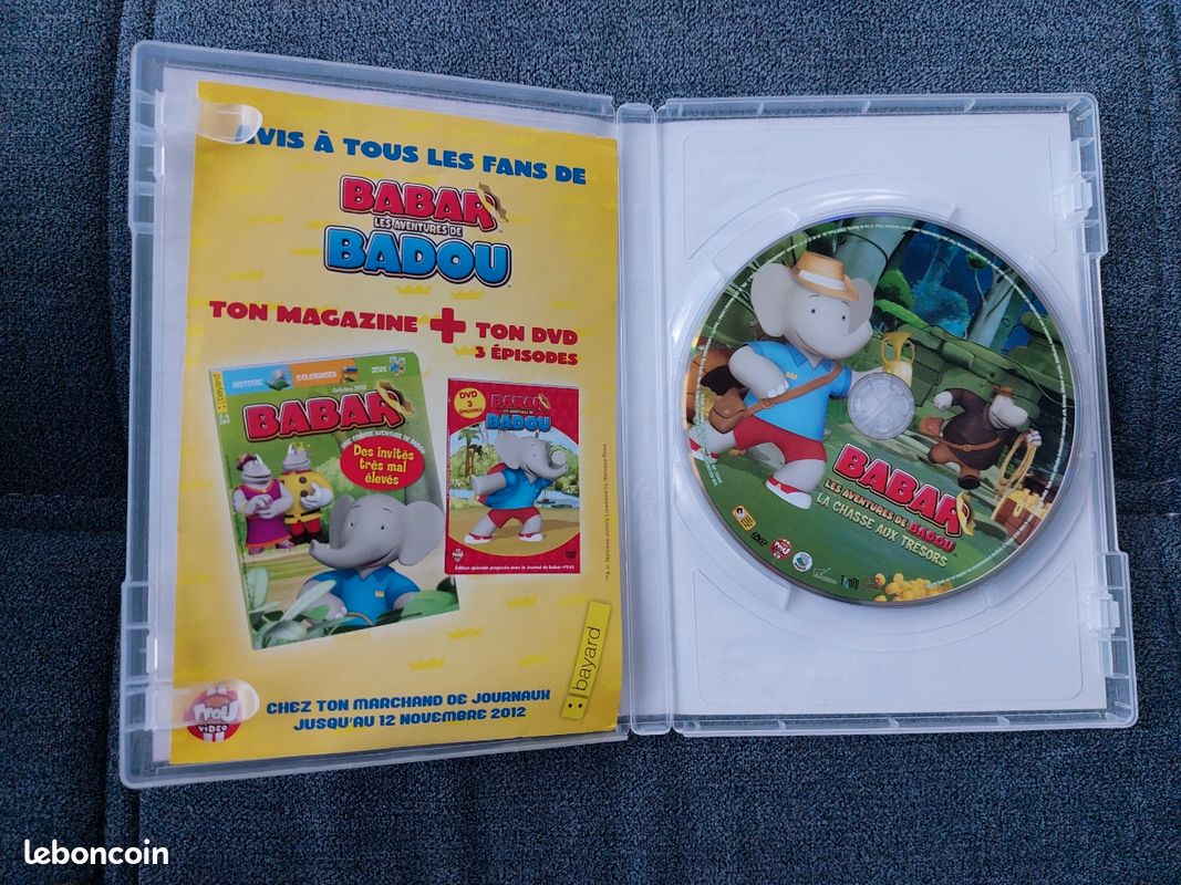 Lot de 4 DVD Badou, petit-fils de Babar (image 8)