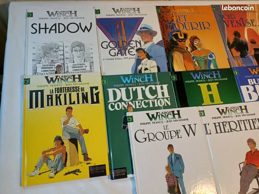 Bandes dessinées largo winch 12 volumes (image 2)