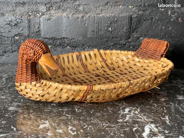 Panier de marché en osier - PMA4590 Aubry Gaspard