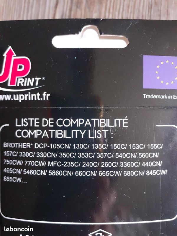 9 cartouches brother lc1000 pour IMPRIMANTE DCP OU MFC (image 2)