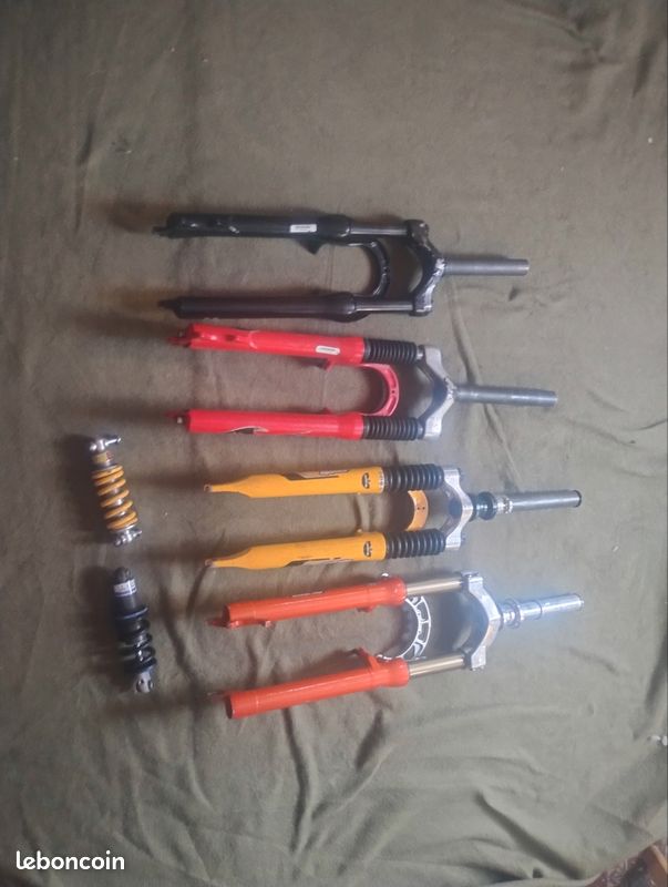 Fourche Suspension Manitou SX 26 Pouces Vintage - 175 Mm, Direction 1 1/8", VTT
