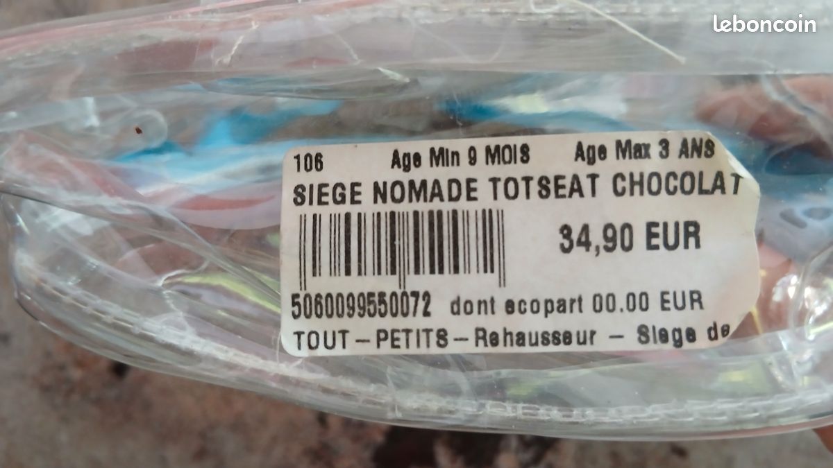 Siège nomade Totseat chocolat (image 4)