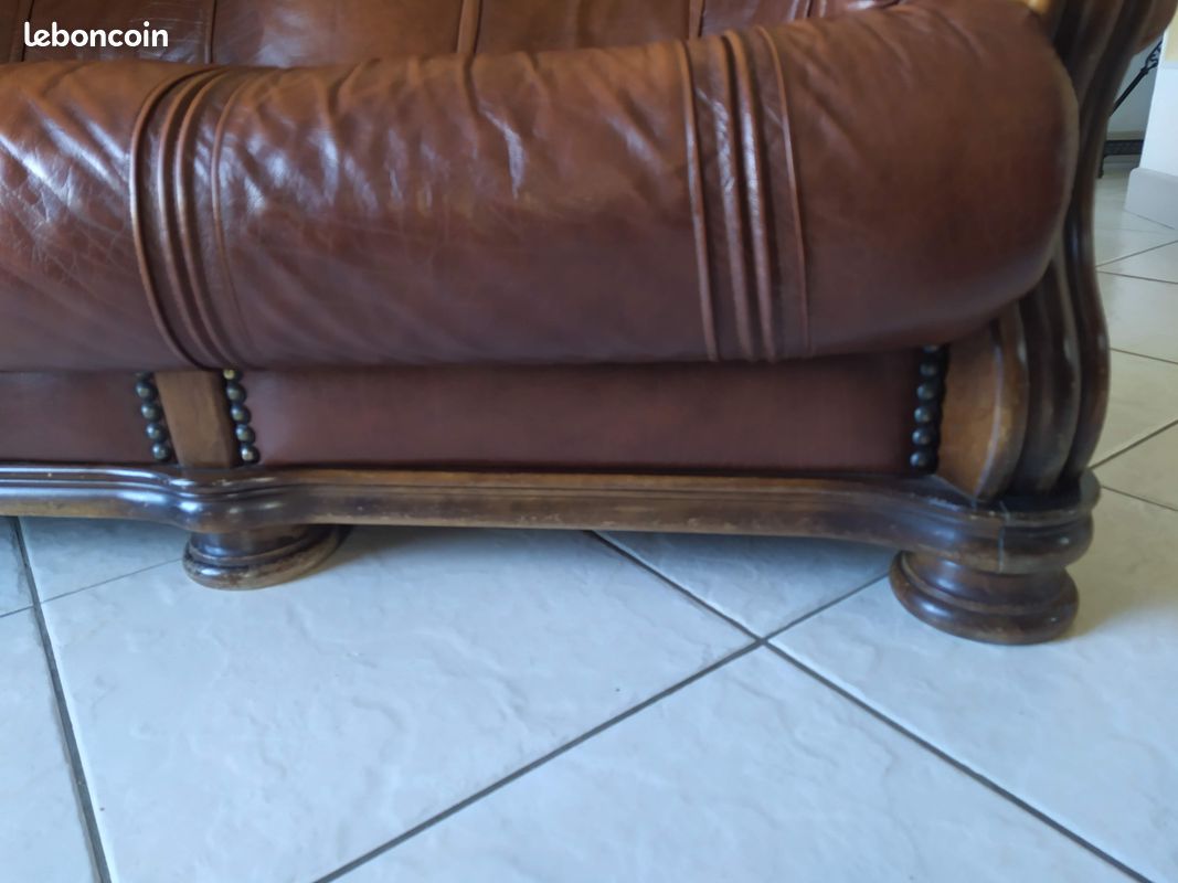Canapé cuir (image 4)