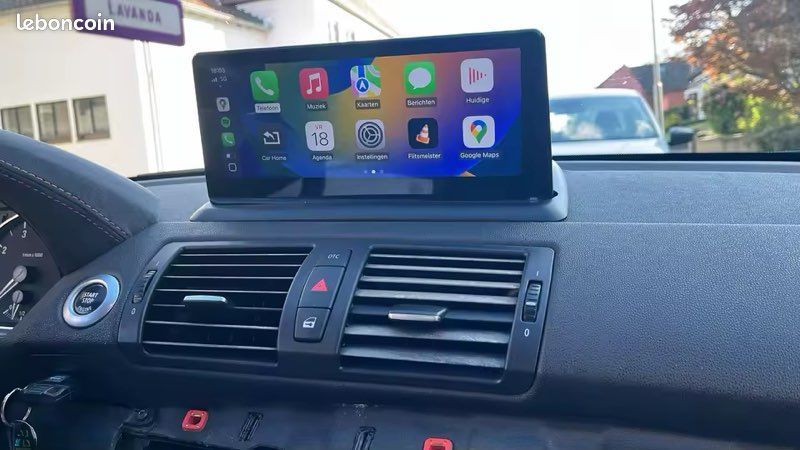 Autoradio Android12 GPS Bluetooth Wifi Bmw X1 X3 E83 E46 série 1 série 2 série 3 e87 f20 f23 CarPlay intégré (image 4)