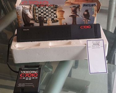 Cartouche Philips Videopac C7010 – Jeu D'échecs Programmation 9, Boîte D'origine, Vintage