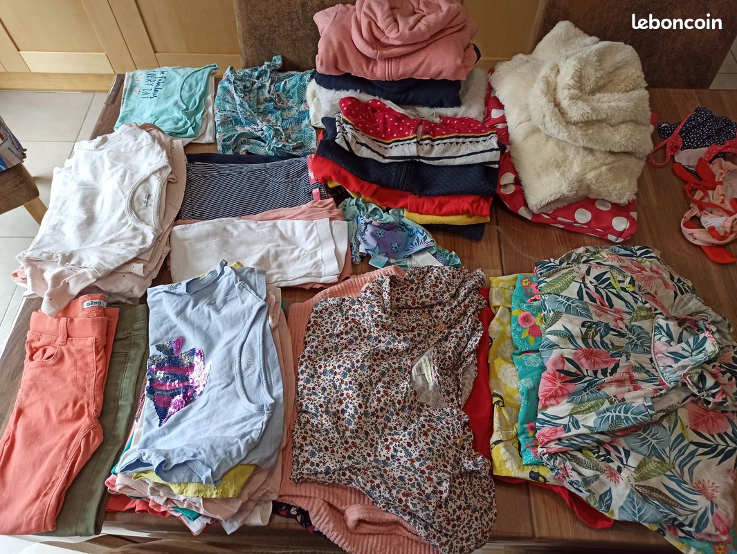 Lot vêtements fille 5 ans été (image 1)