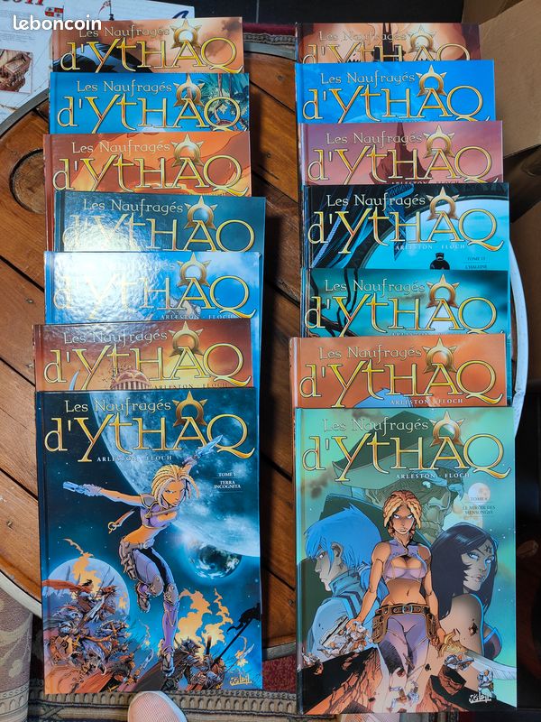 Lot de BD Les naufragés d'Ythaq Tomes 1 à 6 (image 1)