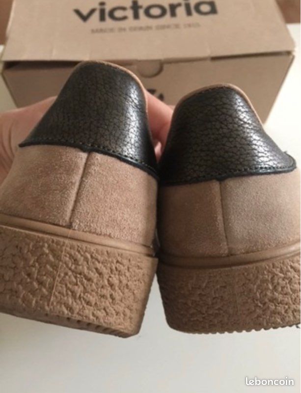 Chaussures Victoria cuir velours taille 37 (image 4)
