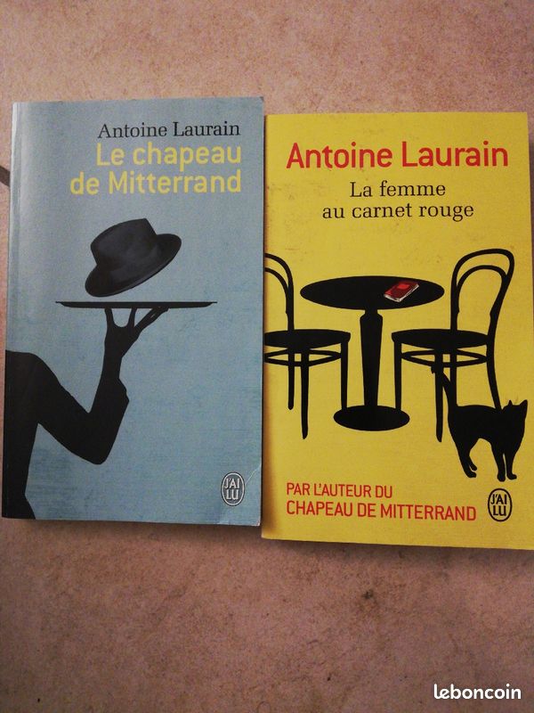 Antoine Laurain lot de 2 livres (image 1)