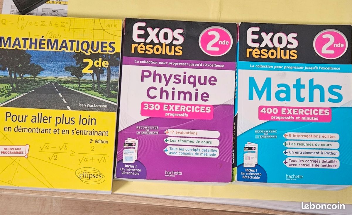 Mathématiques 2nd (image 2)