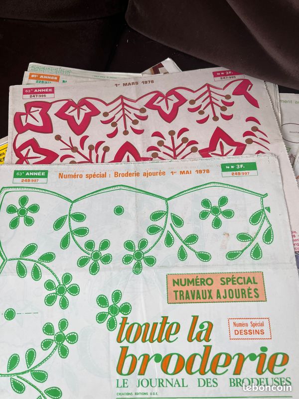 Revues broderie vintage (image 4)