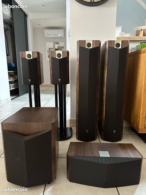 Ensemble 6 enceintes Focal Chorus +Amplificateur home-cinéma Onkyo TX-NR616 noir (image 1)