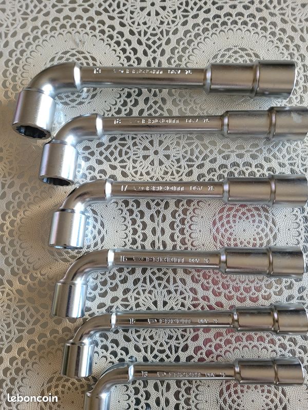 Lot D'outils Et Clés Facom D'occasion - Ensemble Complet Avec Marques D'usage