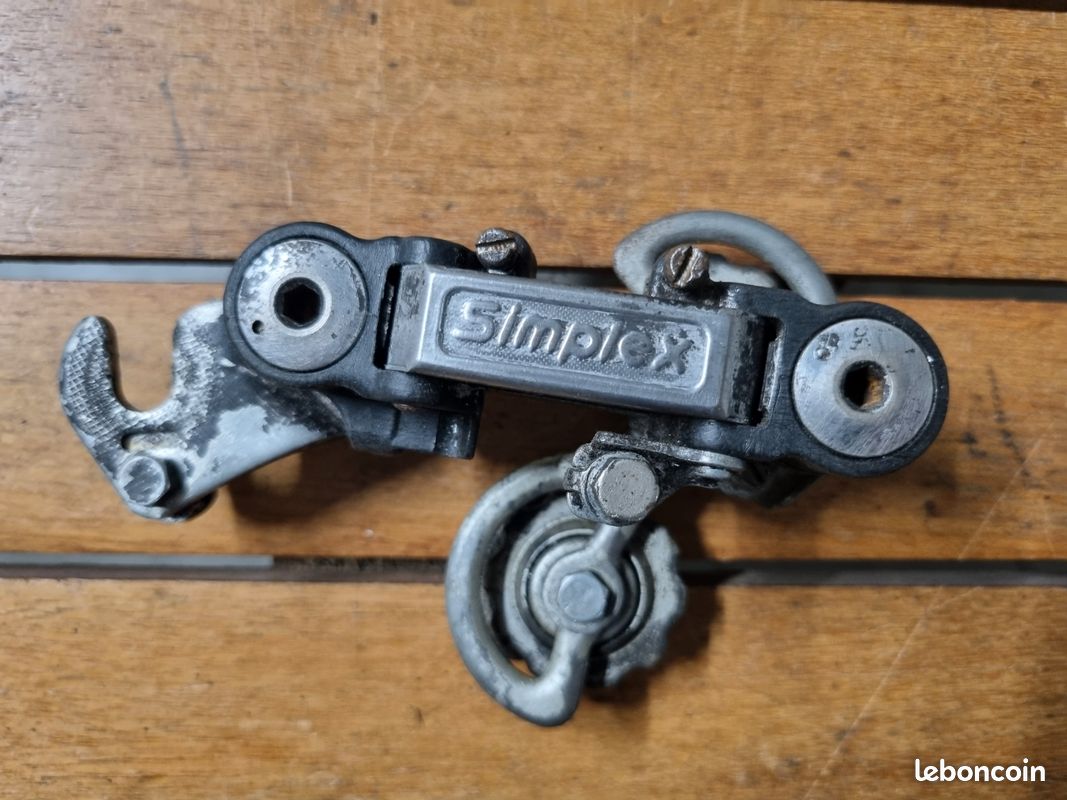 Dérailleur Arrière Vintage Simplex Juy 4 Vitesses Années 50 Pour Vélo Peugeot Randonneuse D4