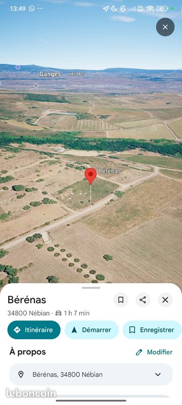 Échange terrain agricole a nebian · à Clermont-l'Hérault · 22 000 €