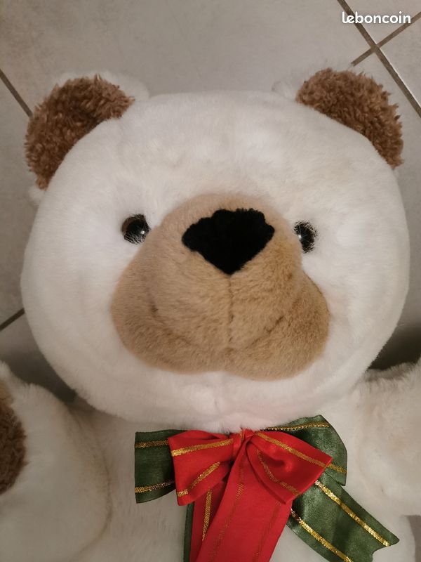 Peluche ours état neuf 75cm. ISON27 (image 3)