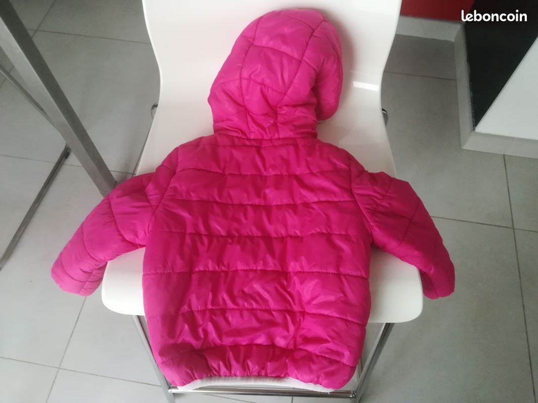 Manteau rose 18 mois (image 2)