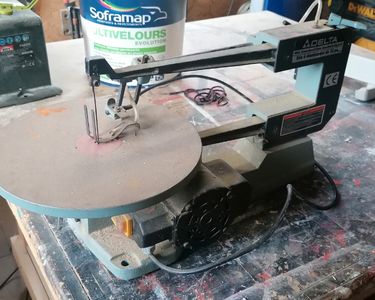 Powerplus POWX190 scie à chantourner 85W